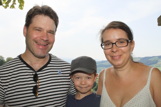 Familie Wolf-Blunschi aus Zürich machte in der Ferienwohnung auf Schloss Heidegg Urlaub.